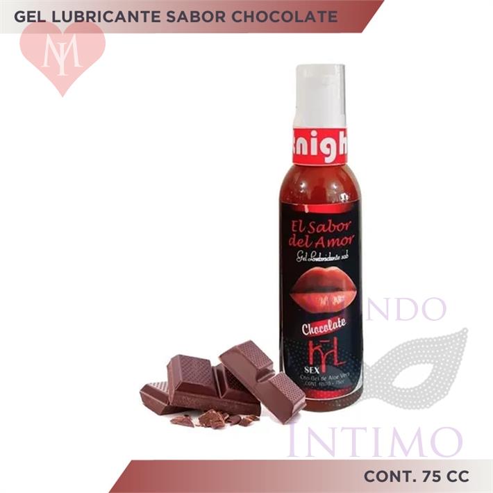  Gel sabor del amor chocolate 75cc 